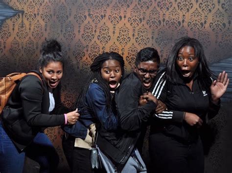 check out these hilariously candid haunted house reactions good news