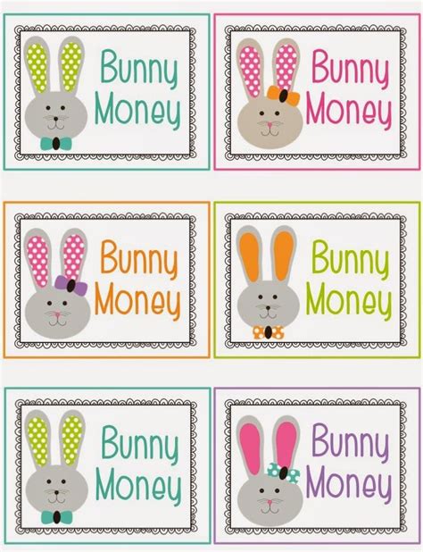 bunny money freebie bunny activities bunny easter jokes