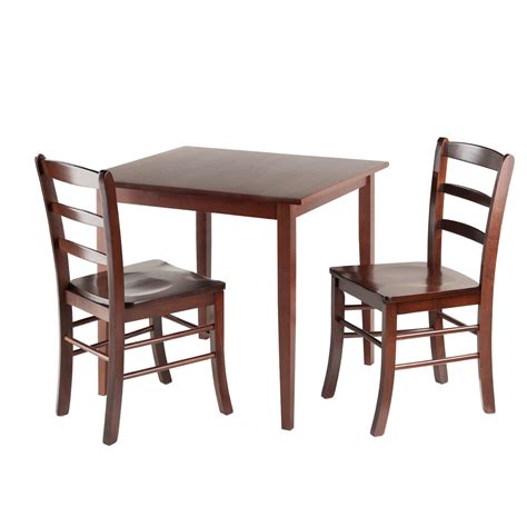 amazoncom winsome groveland square dining table   chairs