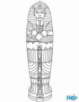 Sarcofago Egipcio Sarcophagus Egipto Egypt Ancient Antiguo Egipcios Línea Imprimir sketch template