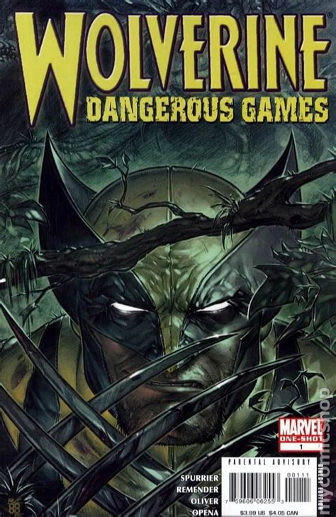 wolverine dangerous games  comic books