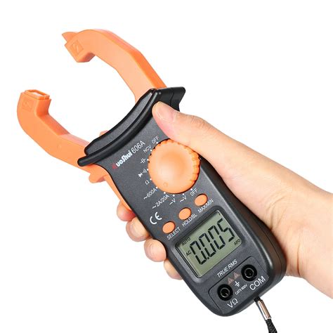 digital clamp meter  counts auto range portable handheld multimeter measuring voltage