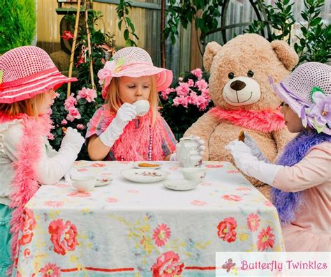 tea time fashions love   girls   adorable tea party