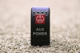 rv components  vd aux power dash switch rv parts  sale switches auxiliary power aux