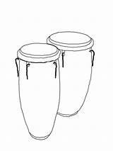 Congas Percussion Follies sketch template