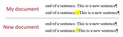 text formatting controlling space  sentences  microsoft word