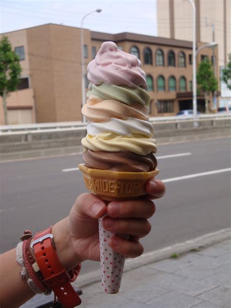 otaru style  tastes ice cream cone