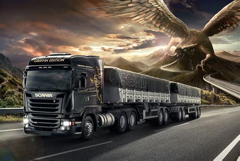 scania griffin  behance
