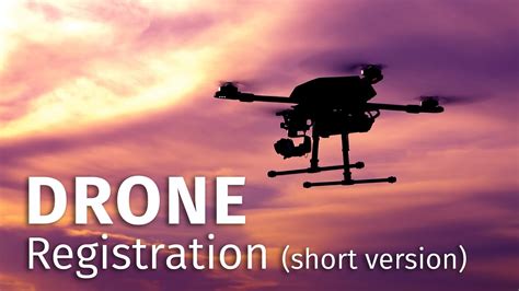 register  drone   faa website short tutorial youtube
