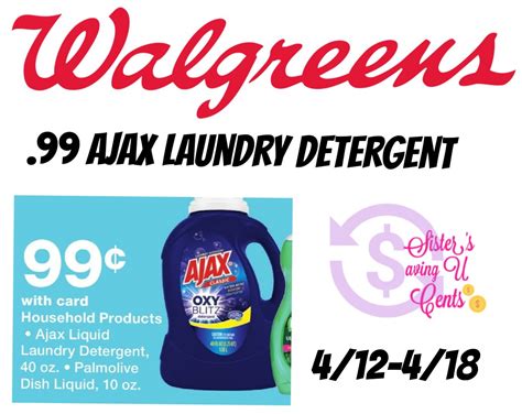 ajax laundry detergent