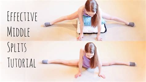 How To Get The Middle Splits Fast Middle Splits How To Do Splits
