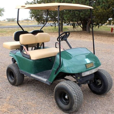 ez  golf cart linnebur auctions