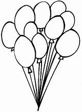 Globos Dibujos Ballonnen Luftballons Ausdrucken Ballon Balloner Tegninger Printen Bonitos Tekeningen Malvorlagen Kleurplaat Muchos Nemme Ballons Siluetas Websincloud sketch template