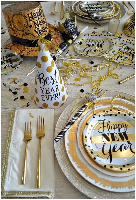 happy new year ~ our new year s eve festive table