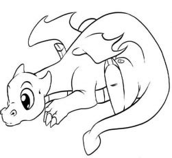 funny dragon coloring pages coloring home