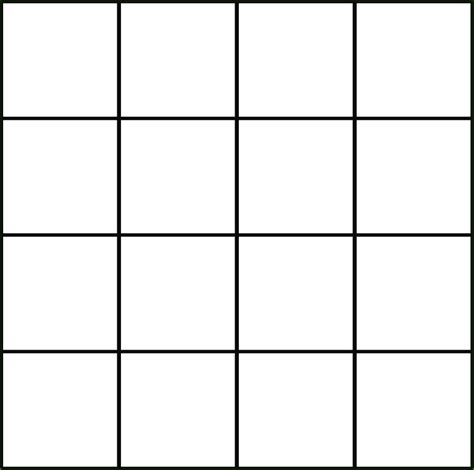 bingo template