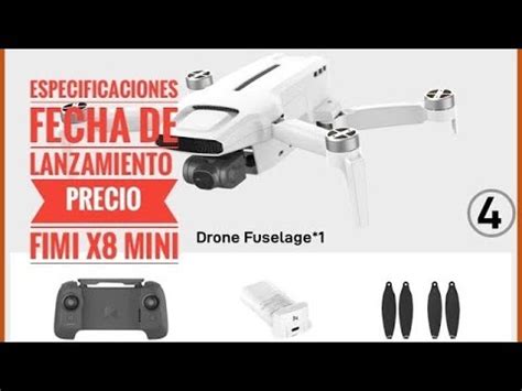 fimi  mini todas las especificaciones fecha  precio el drone mas esperado youtube