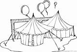 Circus Coloring Tent Pages Drawing Carnival Tents Printable Animals Colouring Getcolorings Color Getdrawings Paintingvalley Drawings sketch template