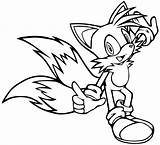 Sonic Coloringonly A4 sketch template