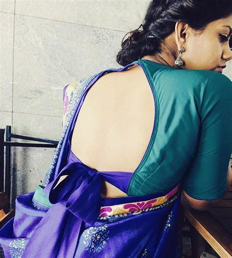 2 blouse back neck with bow for silk saree pattu saree blouse designs silk saree blouse