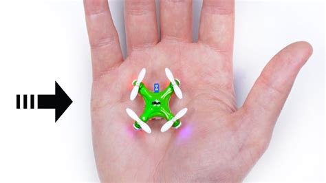 worlds smallest drone youtube