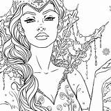 Queen Adult Reine Coloriage Pages Neiges Magique Dxf Gratuitement Sheets 123dessins sketch template