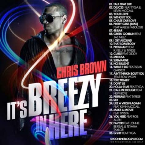 Its Breezy In Here Mixtape By Chris Brown