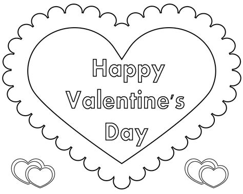 printable colouring pages valentines day printable valentines