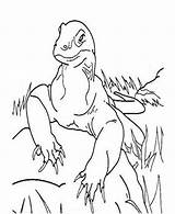 Colouring Endangered Reptiles Gecko Komodo sketch template
