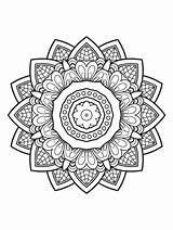 Mandalas Mandala Colorir Mindfulness Llaves Decalque Pintura Espirituais Pra Seleccionar Dificiles sketch template