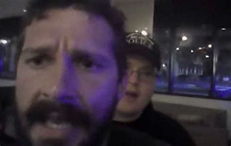 watch shia labeouf epically lose his cool as he s cuffed