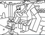 Minecraft Coloring Pages Skins Printable Getcolorings sketch template