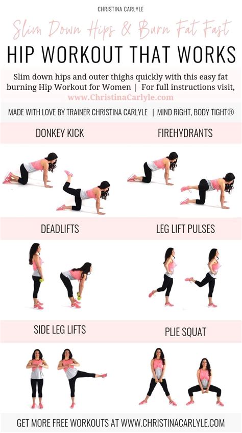 bally fitness hip workout how to slim down outer thighs
