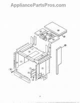 Oven Liner Parts Thermador Appliancepartspros sketch template