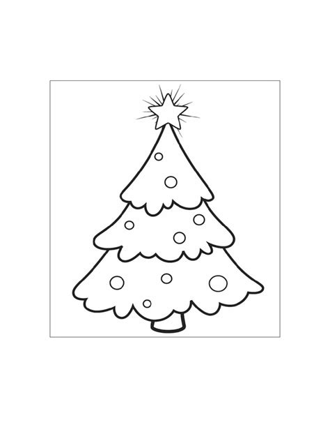 universitas plaju   tree template christmas tree coloring