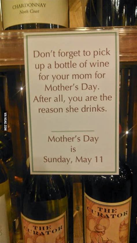 Don T Forget To Pick Up A Bottle Of Wine For Your Mom For