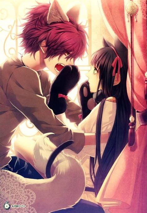 Neko Love Parejas De Anime Anime Romance Dibujos