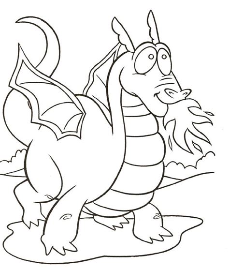fire breathing dragon coloring pages pinterest dragons  embroidery