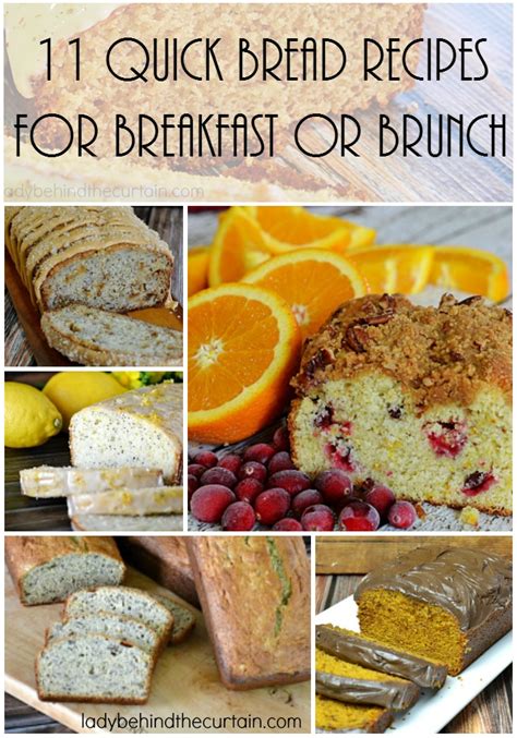 quick bread recipes  breakfast  brunch