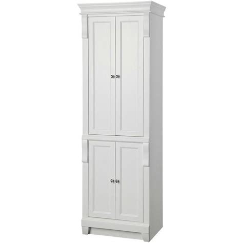 tall white cabinet   doors