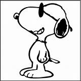 Snoopy Coloring Pages Famous Color Cartoon Kids Dog Choose Board Printable Print sketch template