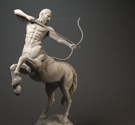 centaur digital sculpting greek mythology art sculpture art greek art