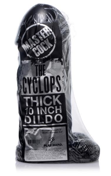 master cock the cyclops thick 10 inches dildo black on literotica