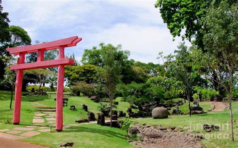 oriental garden at kukuiolono golf course kalaheo kauai photograph by mary deal