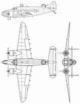 Lockheed Airplane sketch template