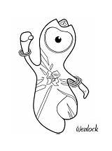 Olympic Mascots Coloring Pages Olympics Crafts sketch template