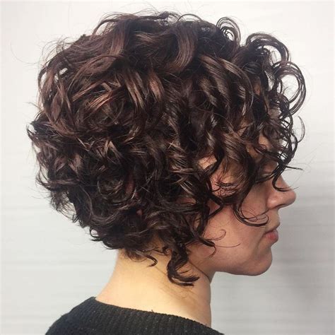 pin on short curly hair