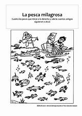 Pesca Milagrosa Pedro Biblia Recortar Laminas T2 Biblicas Dominical Peces Plagas Pescadores Pescador Escuela sketch template