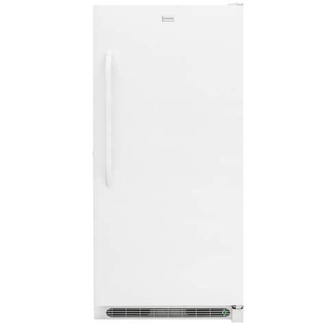 Shop Frigidaire 13 8 Cu Ft Frost Free Upright Freezer White At
