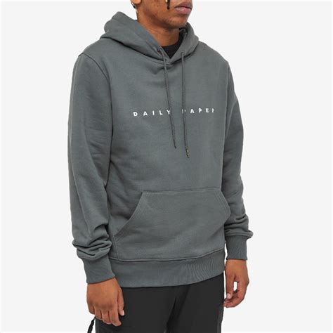daily paper alias popover hoodie green  tw
